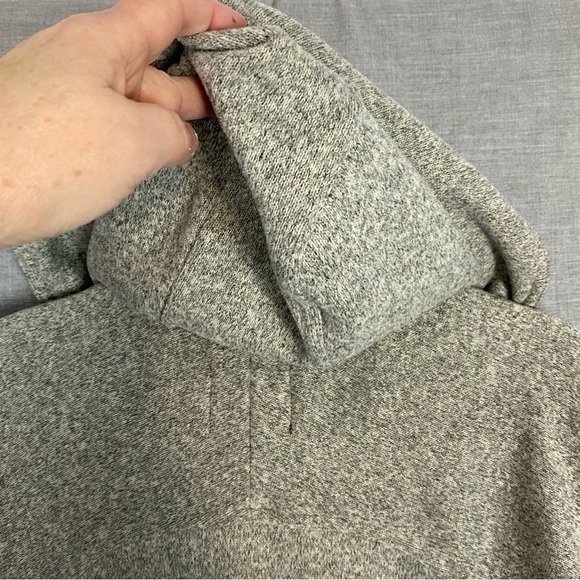 Burton Dryride Ho Chi Minh Sweater Jacket Hooded Grey Sz The Small High Collar - Picture 7 of 11